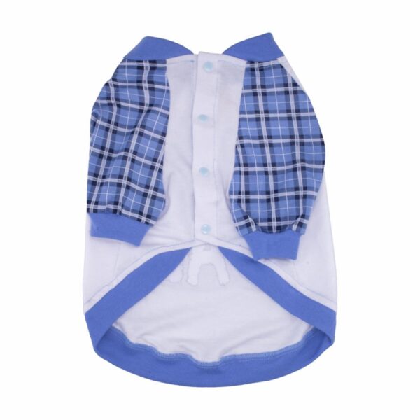 Ropa Para Perros Chompa Rayita Diseño I Love Dad THE PET FACTORY Talla Pequeño - Imagen 2