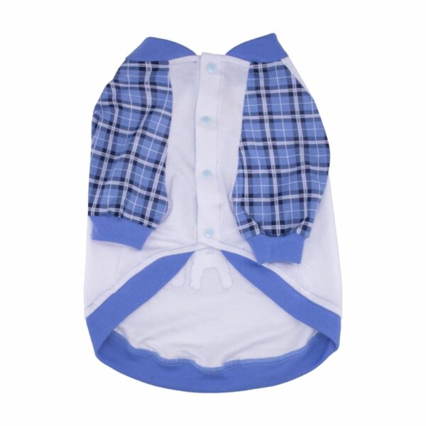 Ropa Para Perros Chompa Rayita Diseño I Love Dad THE PET FACTORY Talla Mediano - Imagen 2