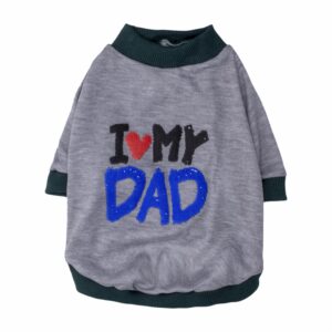 Ropa Para Perros Camiseta Diseño I Love My Dad THE PET FACTORY Talla Pequeño