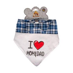 Ropa Para Mascota Bandana Diseño Mama & Papa THE PET FACTORY Unidad