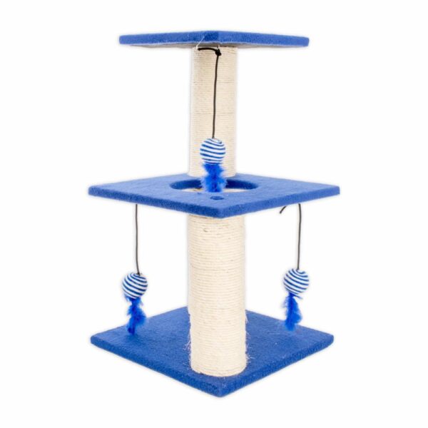 Rascador Para Gato Triple Piso THE PET FACTORY Unidad - Imagen 2