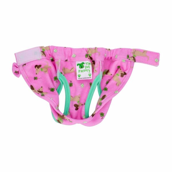 Panty De Perro Coqueto Color Rosa THE PET FACTORY Talla Extra Pequeño - Imagen 3
