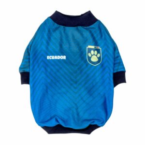 Camiseta Para Mascota Selección Ecuador Azul THE PET FACTORY Talla Extra Extra Pequeña