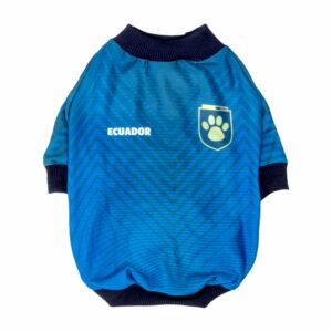 Camiseta Para Mascota Selección Ecuador Azul THE PET FACTORY Talla Extra Pequeña