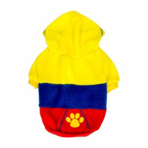 Buzo Para Mascota Diseño Tricolor Ecuador THE PET FACTORY Talla Extra Extra Pequeña