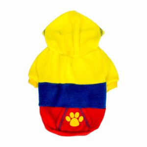 Buzo Para Mascota Diseño Tricolor Ecuador THE PET FACTORY Talla Extra Pequeña