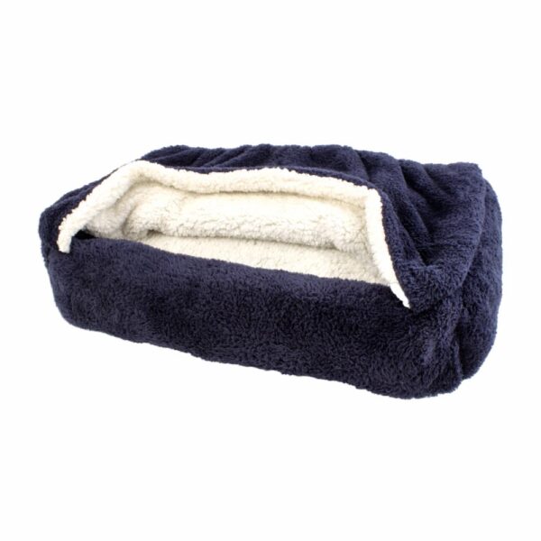 Cama Con Cobija Cuadrada Para Mascota THE PET FACTORY Talla Medium - Imagen 2