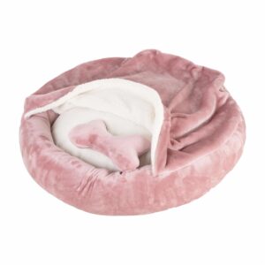 Cama Para Mascota Con Cobija Redonda THE PET FACTORY Talla Large