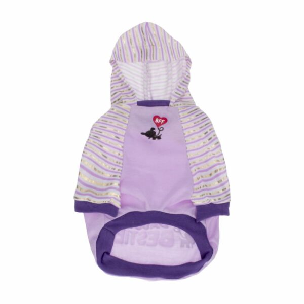 Hoodie Para Mascota Diseño Mom Dad Bestie THE PET FACTORY - Imagen 4