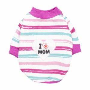 Camiseta Para Mascota Diseño Mom Dad Colors Mix THE PET FACTORY