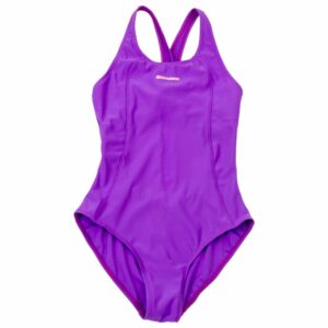Traje De Baño Olímpico Llano Morado NAUDER Mediano