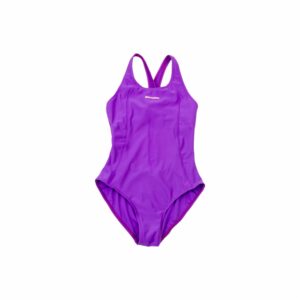 Traje De Baño Olímpico Llano Morado NAUDER Mediano