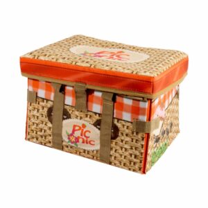 Canasta De Picnic BAMBOLINA Para Niñas