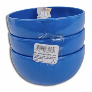 Tazón Gelatinero Color Azul COBELI Set X 3 Uds