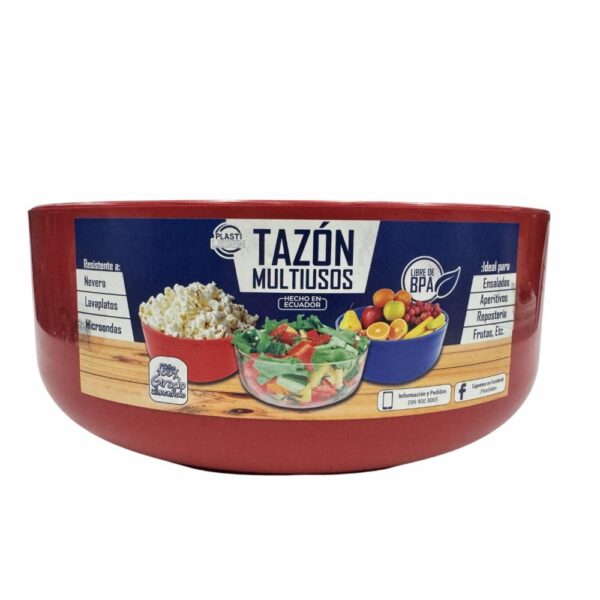Ensaladera De Colores Resistente Al Calor COBELI 300 Ml