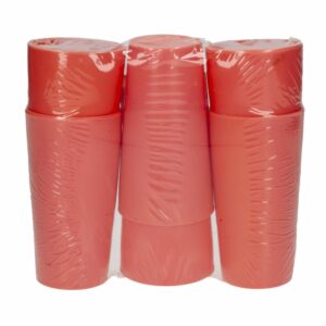 Set De Vasos Plásticos De  Colores 6X300 Ml COBELI 2958