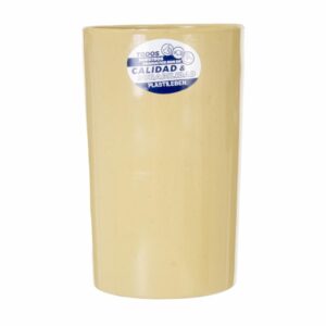 Vaso Plástico Juguero Beige 325 Ml COBELI 3122