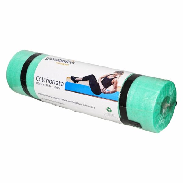 Gym De Camp De 10Mm Verde POLYLON 1.80X60CM
