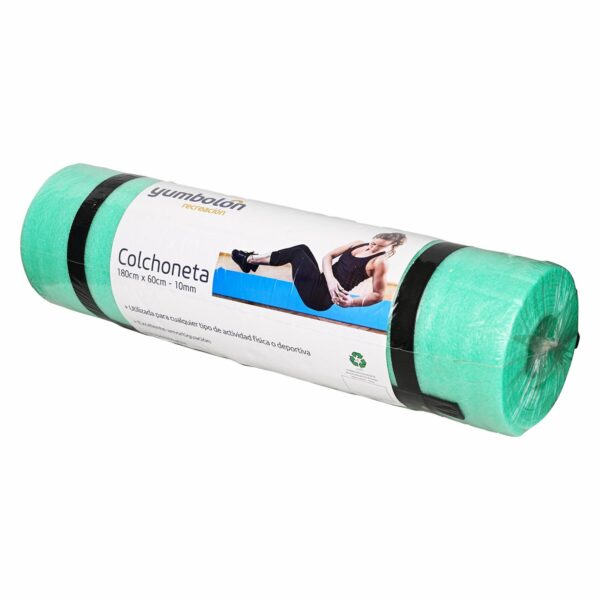 Gym De Camp De 10Mm Verde POLYLON 1.80X60CM