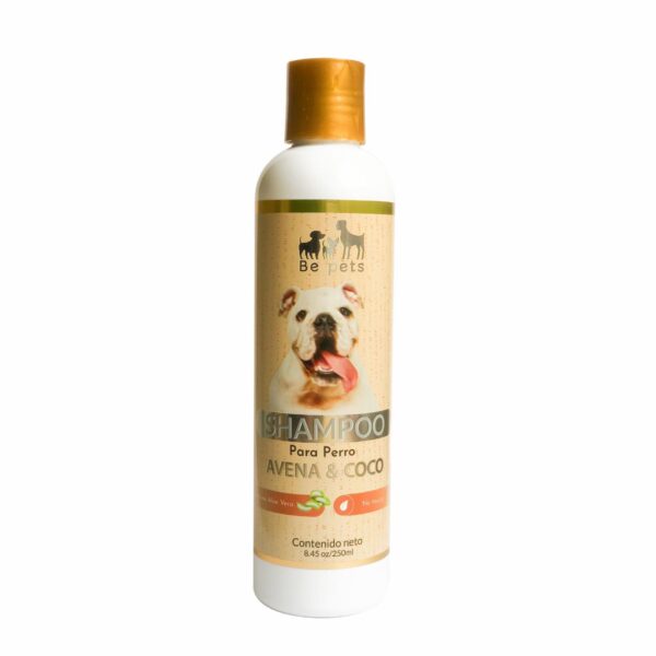 Shampoo Para Mascota De Avena Y Coco BEPETS 250 Ml