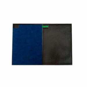 Tapete De 2 En 1 Desinfección Caucho HOME-SAFE 60 x 40 Cm