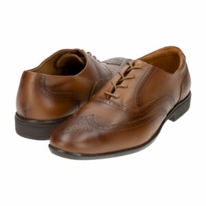 Zapato Formal De Cordón Miel BLUE