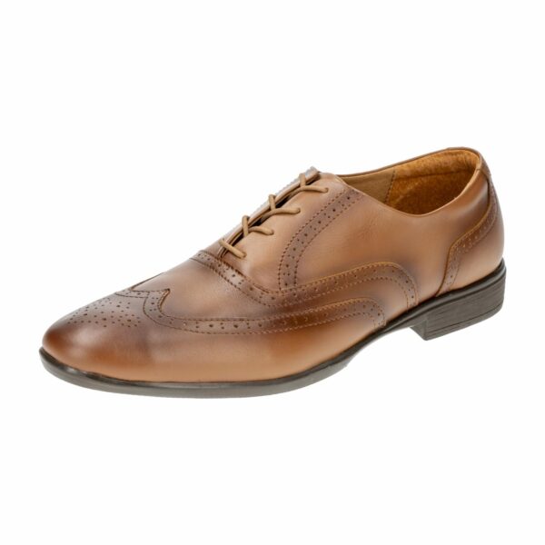 Zapato Formal De Cordón Miel BLUE - Imagen 5