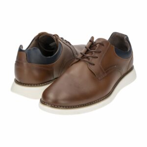 Zapato Casual De Cordón Miel BLUE