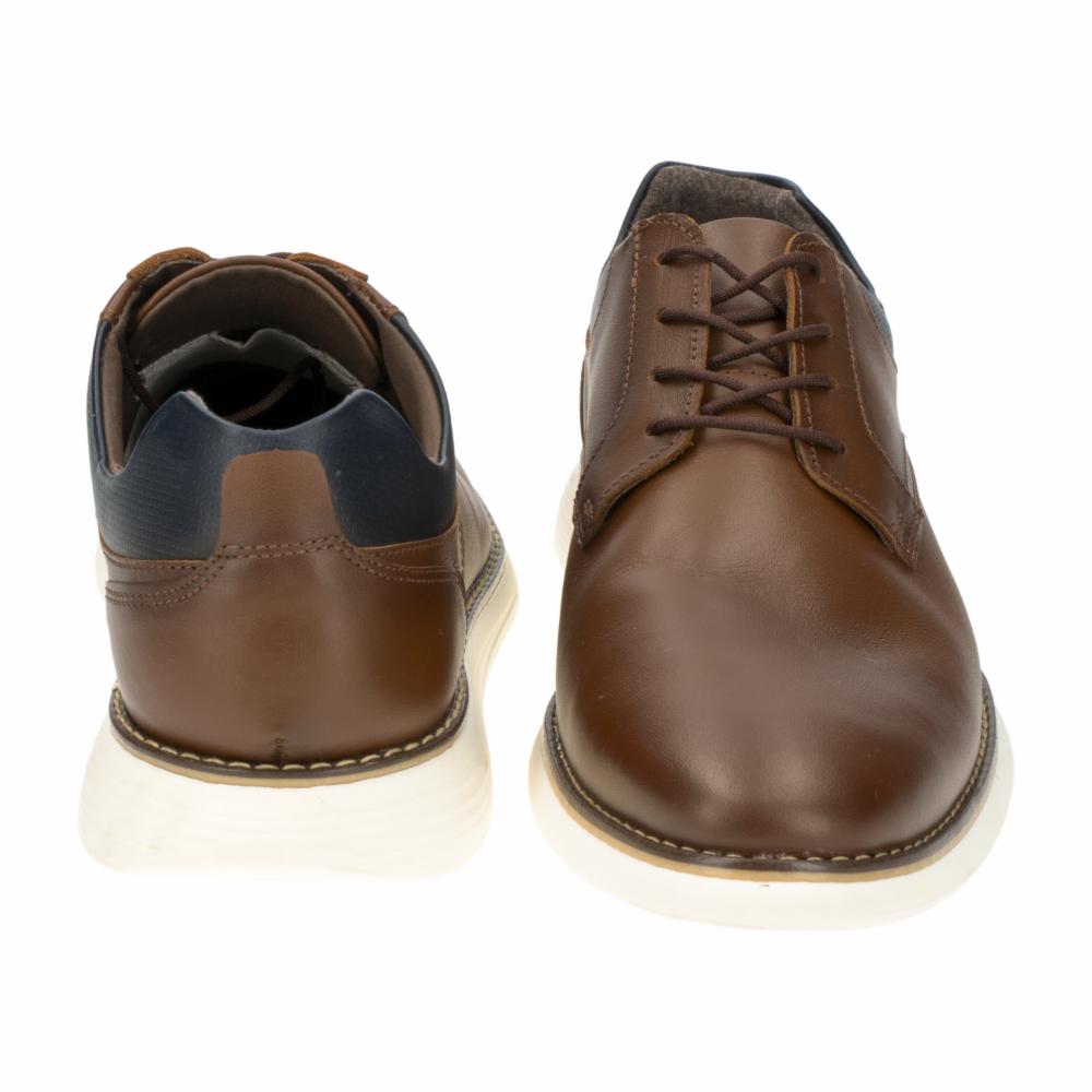 Zapato Casual De Cordón Miel BLUE - Imagen 3