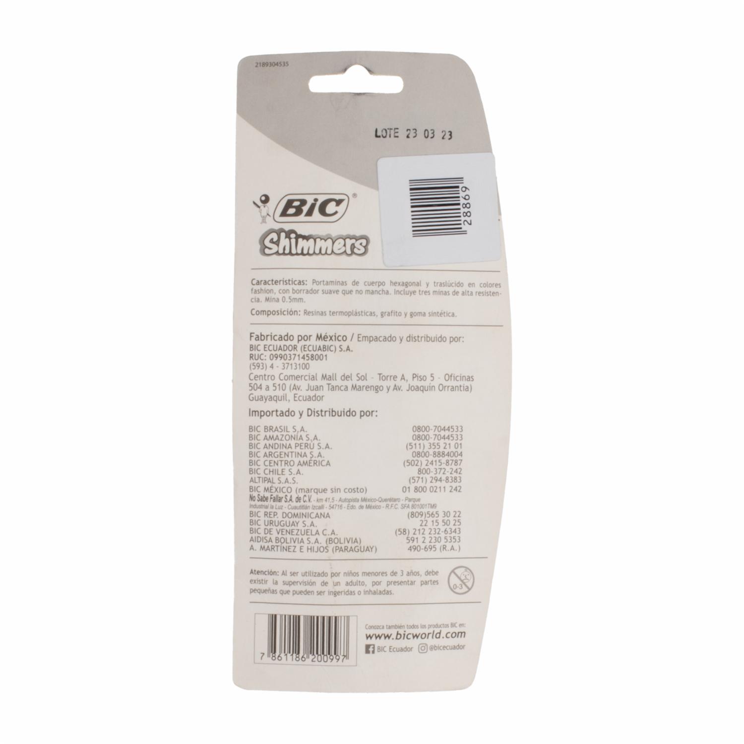 Portaminas Mecánico N° 5 BIC 0,5 - Imagen 2