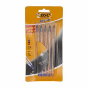 Bolígrafos Punta Fina 3 Colores BIC X 4 Uds