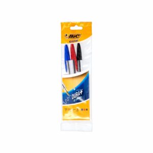 Bolígrafos Cristal BIC X 3 Uds
