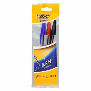Bolígrafos Cristal BIC X 3 Uds