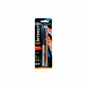 Marcador Grip Negro Bl X 1 Gratis Precisión Azul BIC Medium