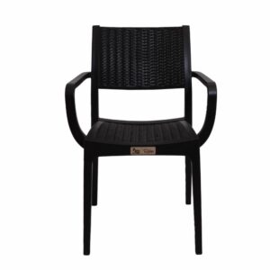 Silla Con Brazos Café PICA Plástica
