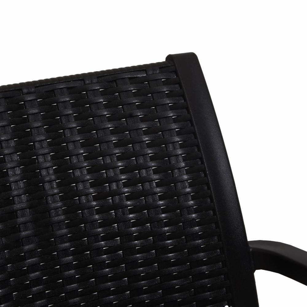 Silla Con Brazos Café CASA PICA Plástica - Imagen 5