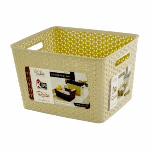 Canastilla Ratán 4 Beige CASA PICA Unidad