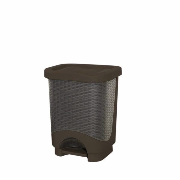 Basurero Dual Ratán Café PICA 8 L