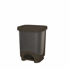 Basurero Dual Ratán Café PICA 8 L