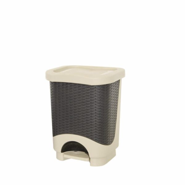 Basurero Dual Ratán Beige PICA 8 L