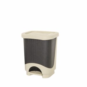 Basurero Dual Ratán Beige CASA PICA 8 L