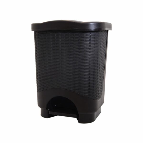 Basurero Dual Ratán Café PICA 24 L