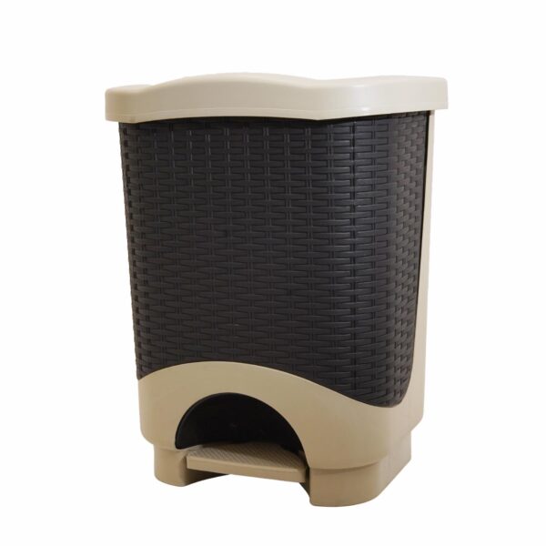 Basurero Dual Ratán Beige CASA PICA 24 L