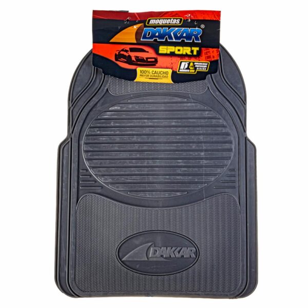 Juego De MoquetasSport Delanteras Color Gris PLASTICAUCHO Unidad