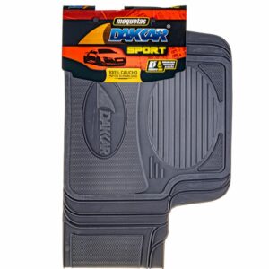 Juego De MoquetasSport Posteriores Color Gris PLASTICAUCHO Unidad