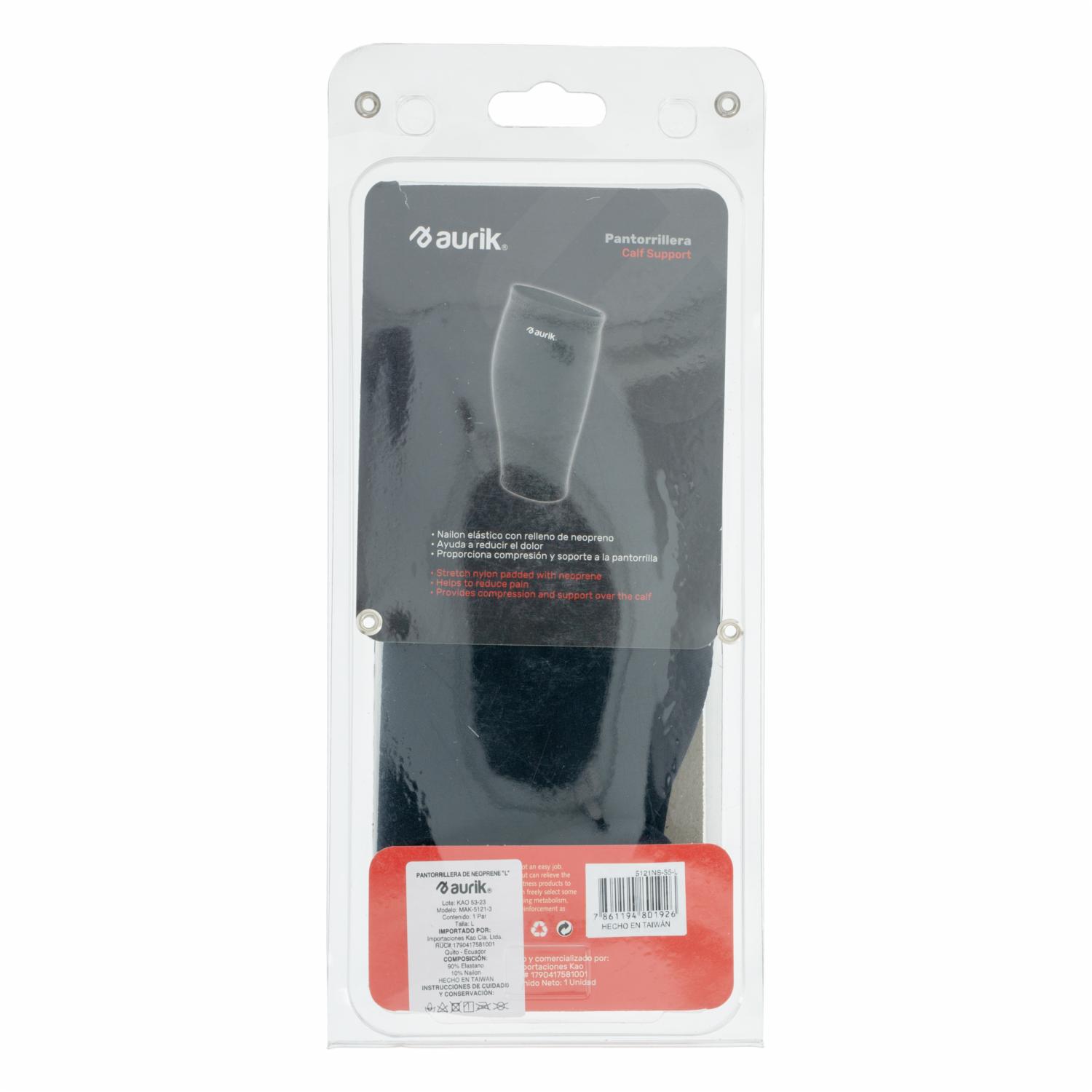 Pantorrillera De Neoprene AURIK Large