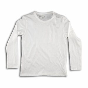 Camiseta Manga Larga Blanco MGX KIDS Talla 6