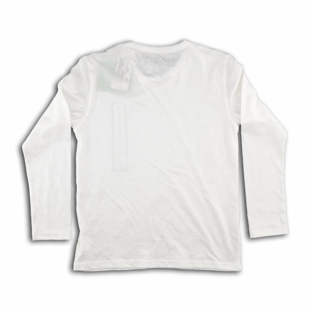 Camiseta Manga Larga Blanco MGX KIDS Talla 6 - Imagen 2