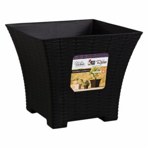 Macetero Tipo Ratán Grande Café CASA PICA Unidad