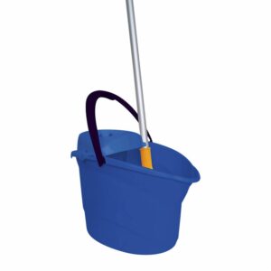 Balde Con Escurridor Azul CASA PICA 11 L